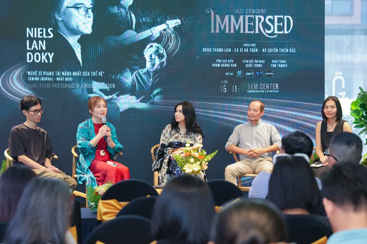 Đêm nhạc Jazz Immersed - Hành trình về nguồn của Hiệp sĩ nhạc jazz gốc Việt - Ảnh 2.